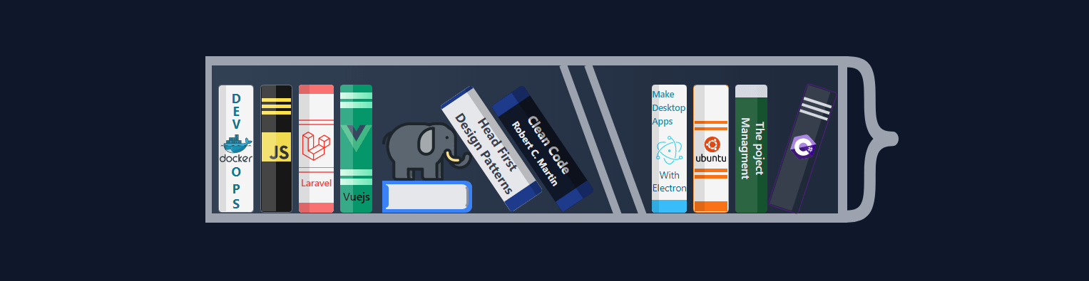 Bookshelf twitter header