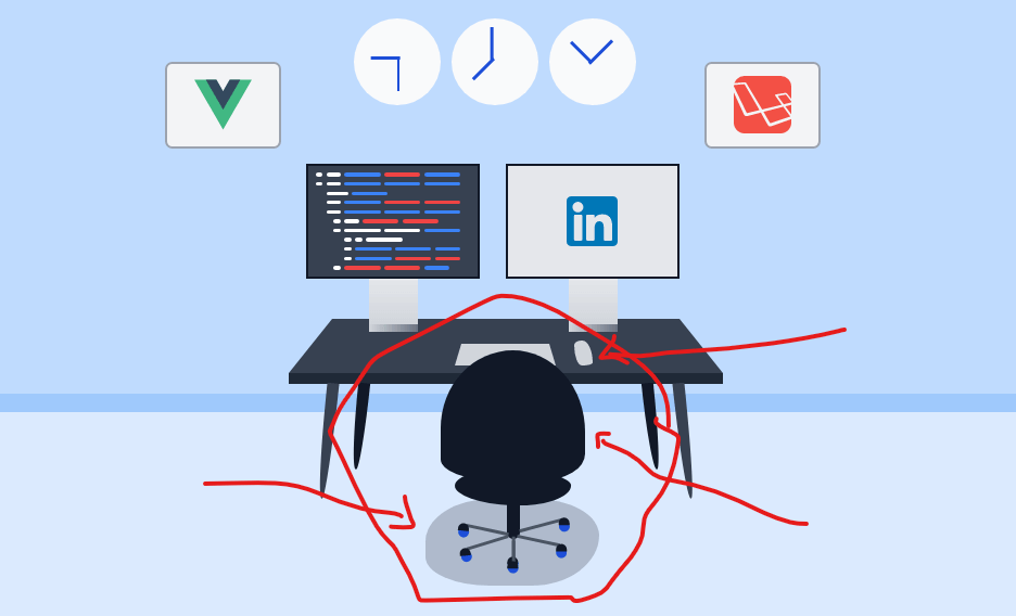 Office header border radius