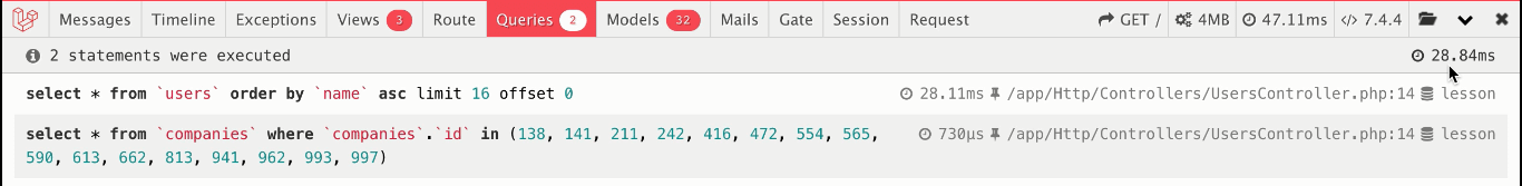 debug-bar